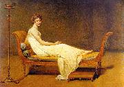 Jacques-Louis  David Portrait of Madame Recamier oil painting